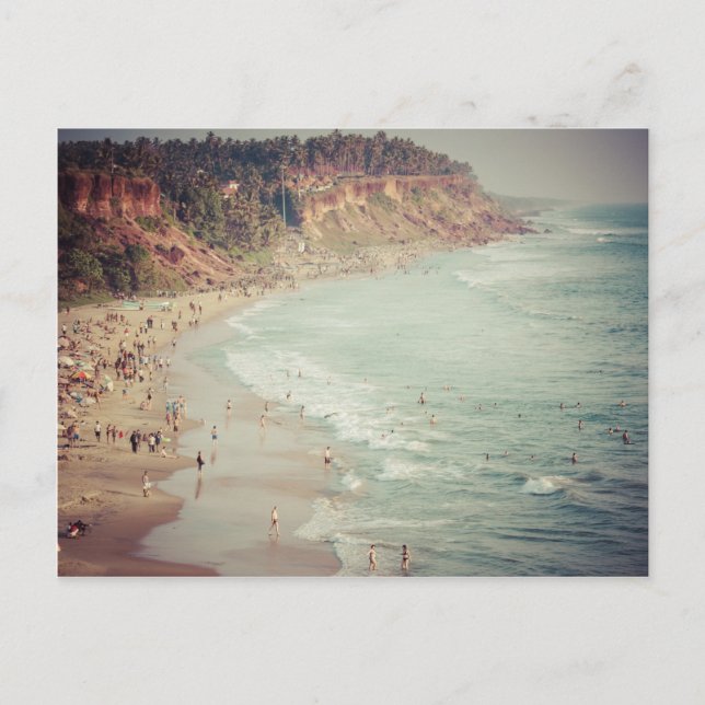 Varkala Cliffs Postkarte (Vorderseite)
