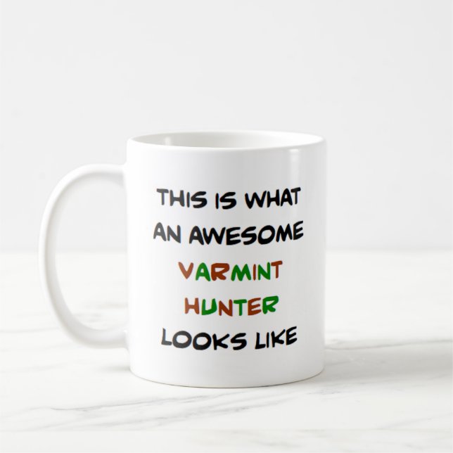 Varmintenjäger, phantastisch kaffeetasse (Links)