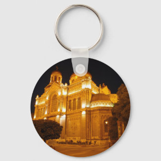 Varna Kathedrale am Abend Schlüsselanhänger
