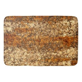 Varnish Textur auf Rohholz Badematte