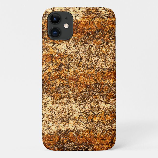 Varnish Textur auf Rohholz Case-Mate iPhone Hülle (Rückseite)
