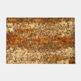 Varnish Textur auf Rohholz Fußmatte