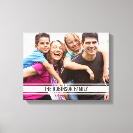 Varsity Bar Family Foto Leinwand Kunst und Kultur