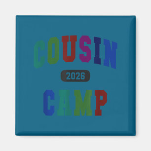 Varsity Cousin Camp 2026 Familientreffen-Crew Magnet