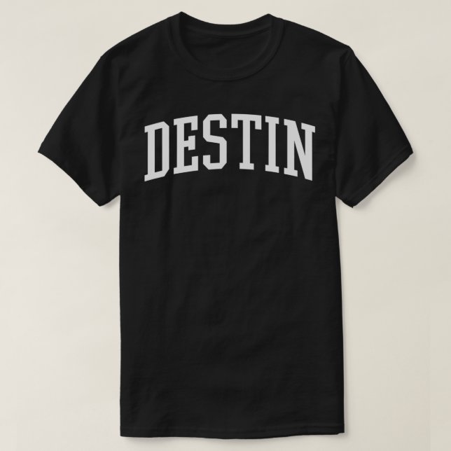 Varsity Destin Florida T-Shirt (Design vorne)