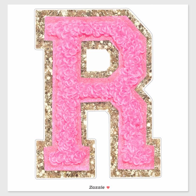 Varsity Letter Aufkleber (Blatt)