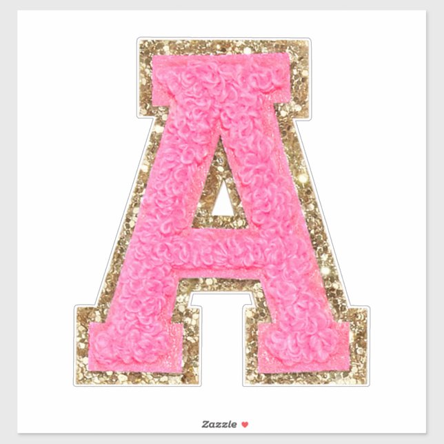 Varsity Letter Aufkleber (Blatt)