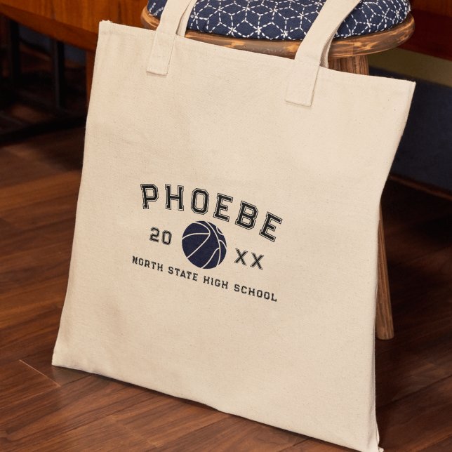 Varsity Letter Sports Graduation Custom Athlete Tragetasche (Celebrate your athlete in the family with this Varsity Letter Sports Graduation Custom Athlete Tote!)