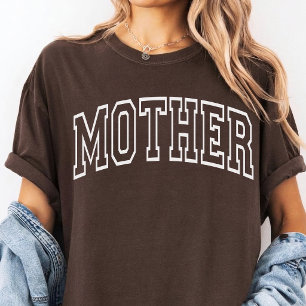 Varsity Mutterschaft Geschenk zur Babyparty für T-Shirt