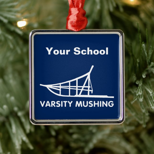 Varsity Ornament Aus Metall (Baum)