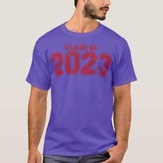 Varsity Red Class von 2023 T-Shirt