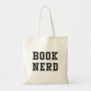 Varsity Style Book Nerd Tragetasche
