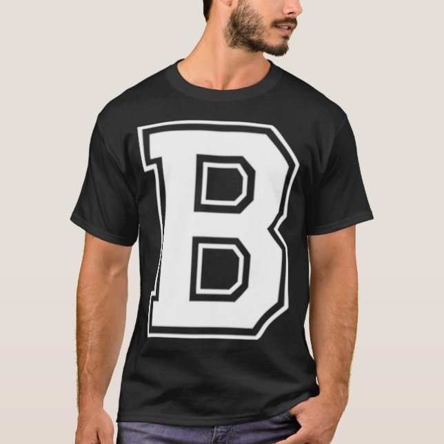 Varsity Sweater with B logo Pullover  (Vorderseite)