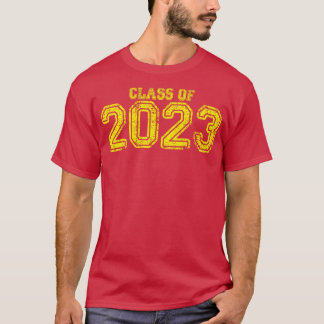 Varsity Yellow Abschlussjahrgang 2023 T-Shirt