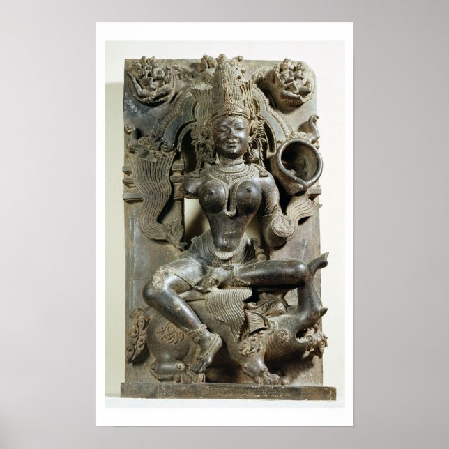 Varunani, Schnitzer aus dem Konark Sun Temple, Ori Poster (Vorne)