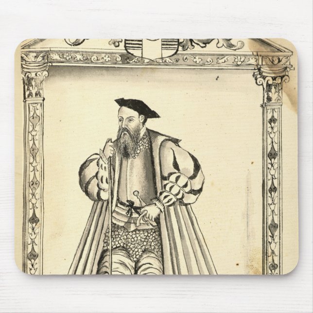 Vasco da Gama von 'Lendas DA India Mousepad (Vorne)
