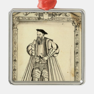 Vasco da Gama von 'Lendas DA India Ornament Aus Metall