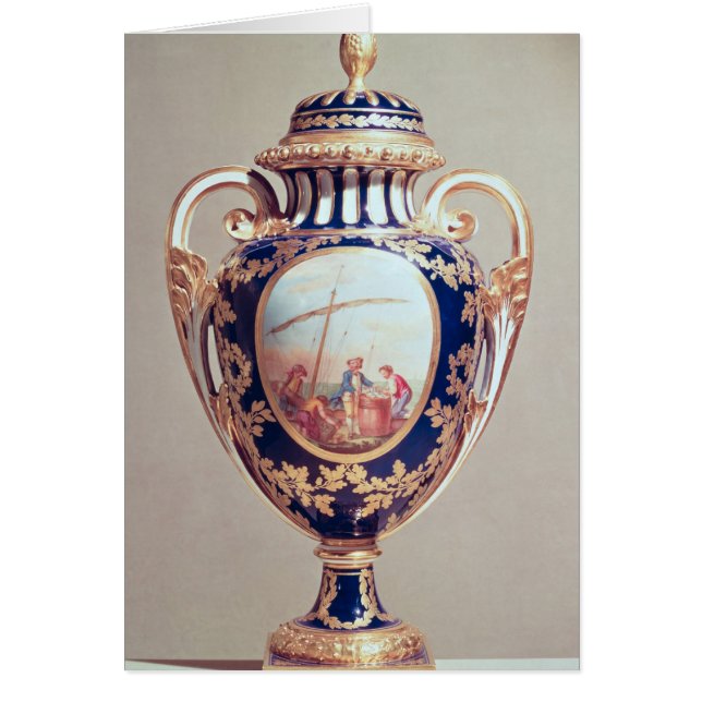 Vase à Sevres, moitié du 18ème siècle (Devant)