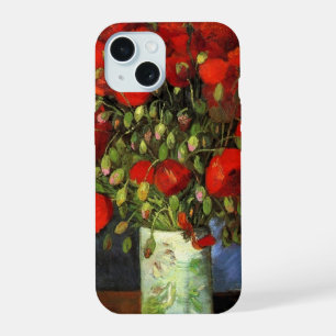Vase aux Coquelicots Rouges par Vincent van Gogh