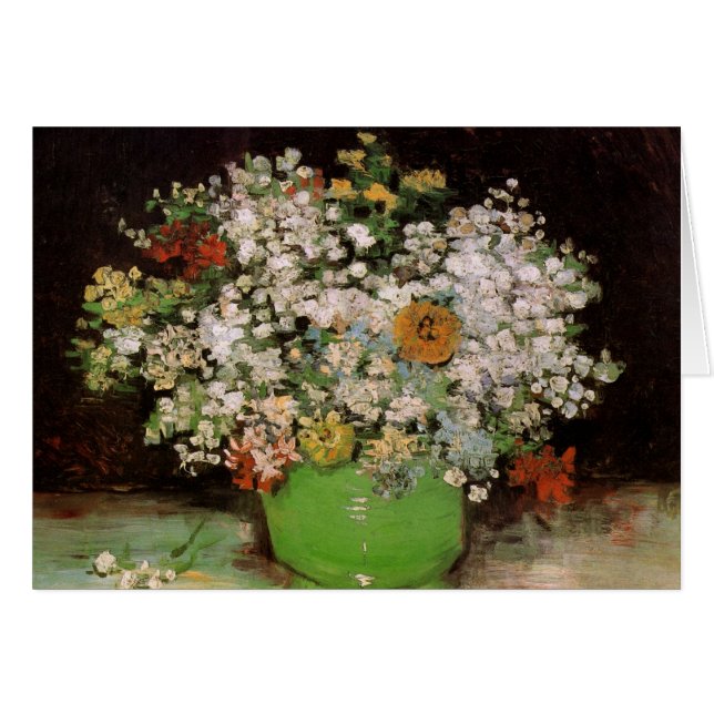 Vase avec Zinnia Flowers par Vincent van Gogh (Devant horizontal)
