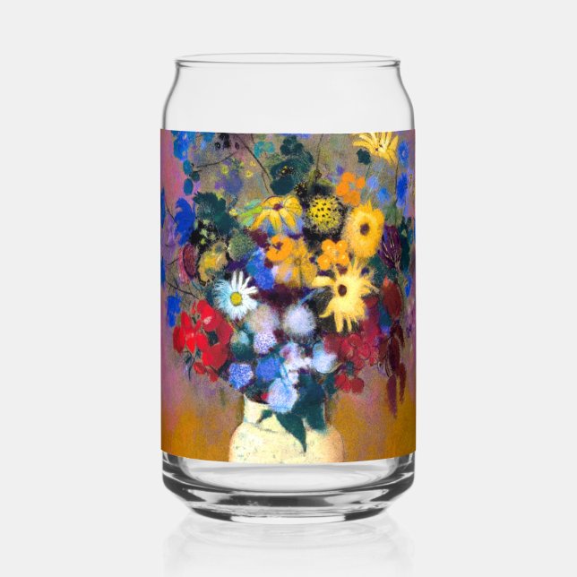 Vase blanc avec fleurs Odilon Redon (Recto)