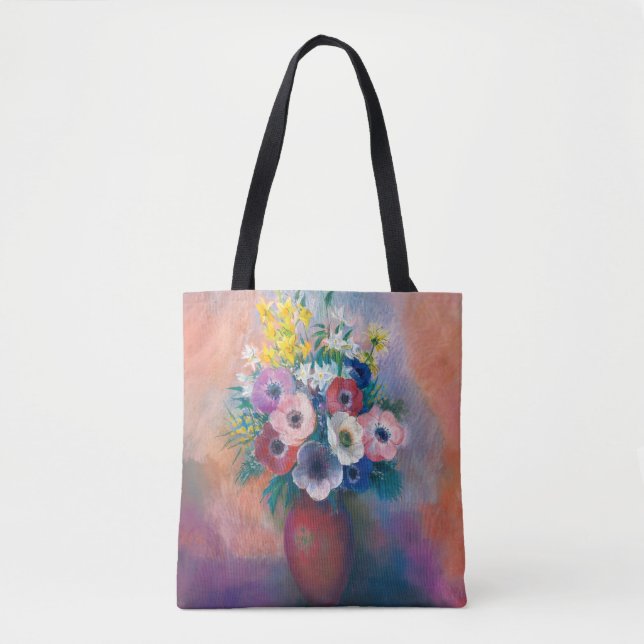 Vase D'anémones | Odilon Redon Tasche (Vorderseite)