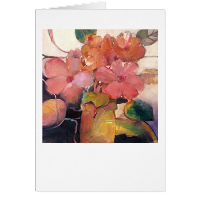 Vase de fleurs no 3 ・ Michelle Abrams - carte (Devant)