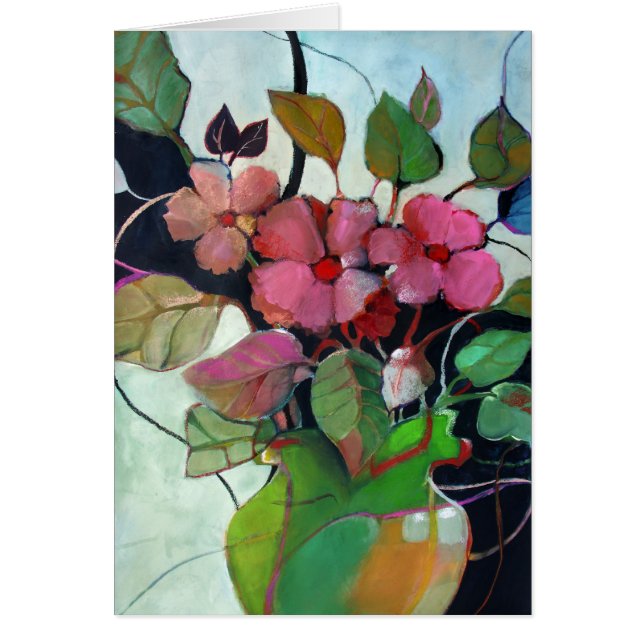 Vase de fleurs no 6 ・ Michelle Abrams - carte (Devant)
