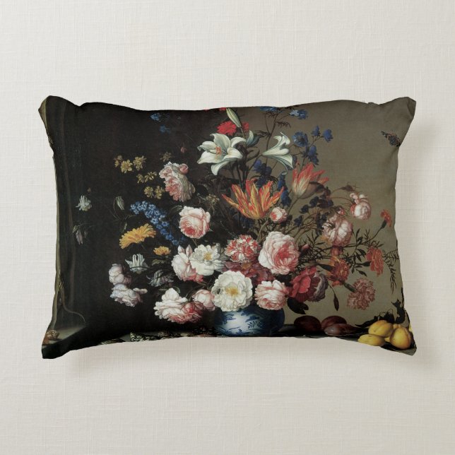 Vase der Blume durch ein Fenster, Balthasar van de Dekokissen (Vorderseite)