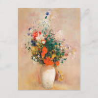 Vase der Blume durch Redon Post-Impressionist