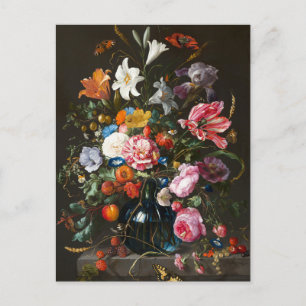 Vase der Blume   Jan Davidsz de Heem Postkarte