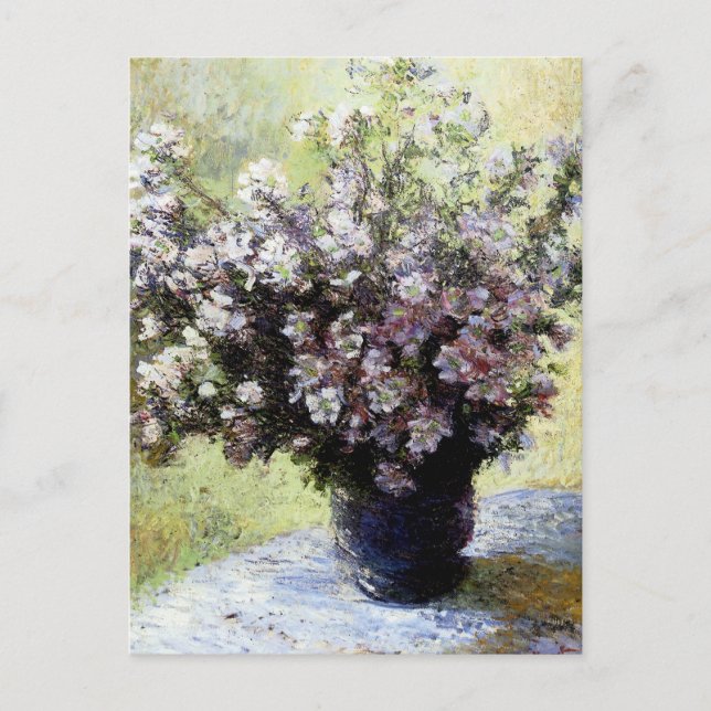 Vase der Blume Postkarte (Vorderseite)