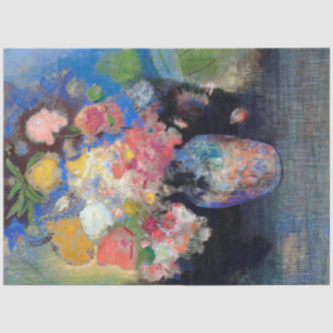 Vase der Blume, Redon Seidenpapier