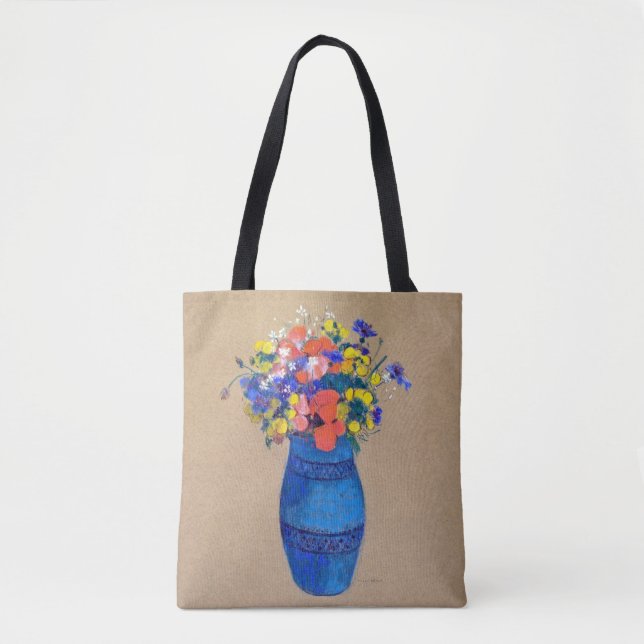 Vase der Blume, Redon Tasche (Vorderseite)