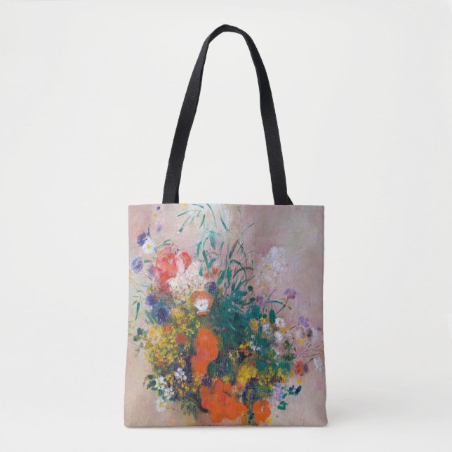 Vase der Blume, Redon Tasche (Vorderseite)