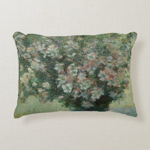 Vase der Blume von Claude Monet Zierkissen