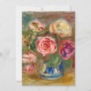 Vase der Rose   Renoir