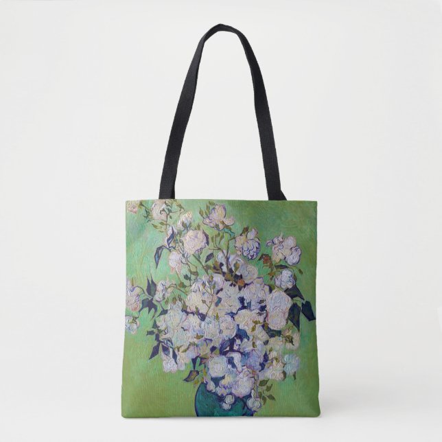 Vase der Rose, Vincent van Gogh Tasche (Vorderseite)