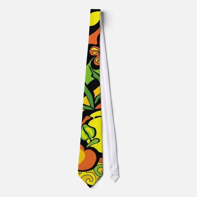 Vase mit Blume Krawatte (Vorderseite)