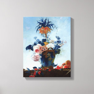 Vase mit Blumen Leinwanddruck
