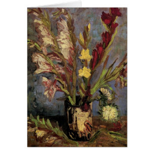 Vase mit Gladiolen von Vincent van Gogh