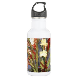 Vase mit Gladiolen von Vincent van Gogh, 1886. Trinkflasche