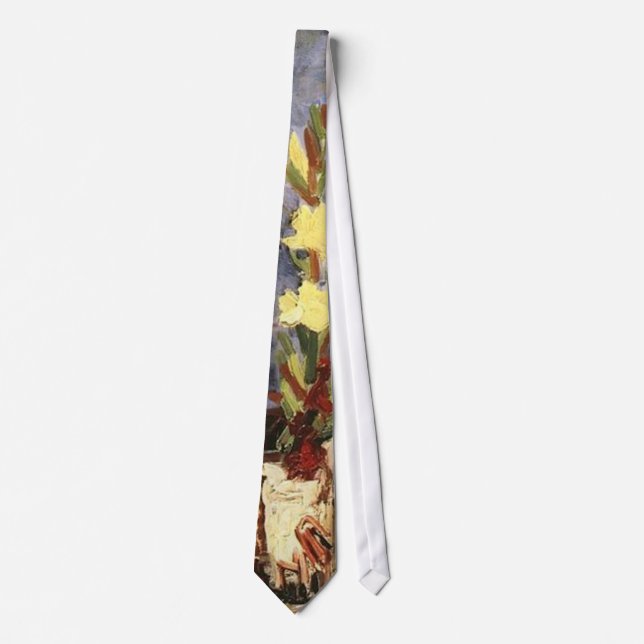 Vase mit Gladioli von Vincent van Gogh, 1886. Krawatte (Vorderseite)