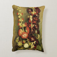 Vase mit Hollyhocks von Vincent van Gogh