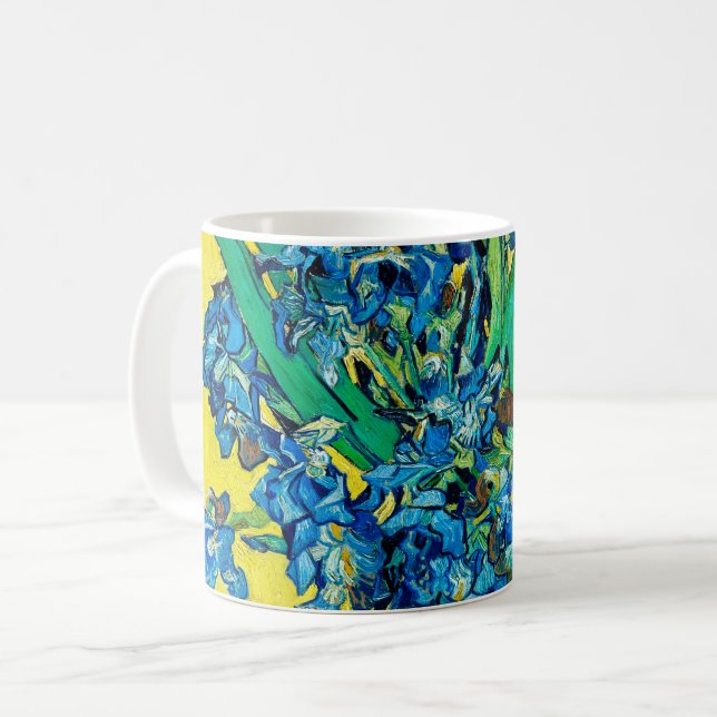 Vase mit Ire, Van Gogh Kaffeetasse (Vorderseite Links)