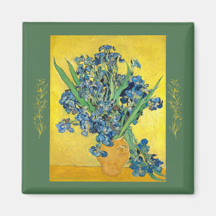 Vase mit Ire, Vincent Van Gogh Magnet