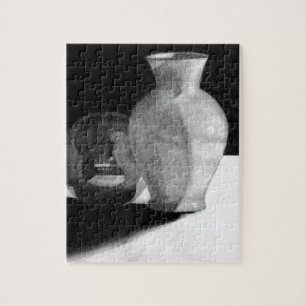 Vase mit Kugel