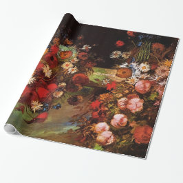 Vase mit Pflücken, Kornblumen, Peonies.. Van Gogh Geschenkpapier