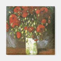 Vase mit Red Poppies Van Gogh Fine Art