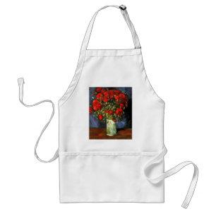 Vase mit Red Poppies Vincent van Gogh Schürze